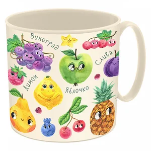 DELTA Кружка с декором, 280 мл (светло-бежевый) 221151625/01