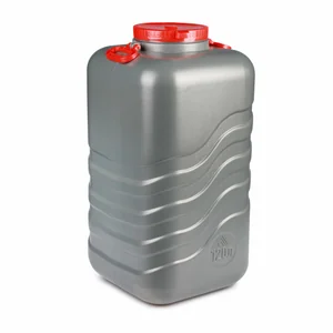 АЛЬТЕРНАТИВА Канистра-бочка Волна-эконом с навесными ручками 80л М8332