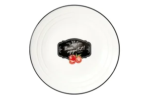 КОРАЛЛ Тарелка обеденная 26см Kitchen basic 5517-26-J020