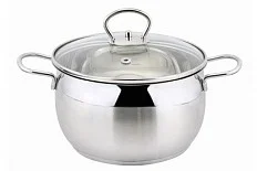 DELTA Кастрюля нерж Tessi 6,0 GS08603