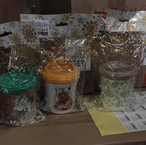 Термостакан с декором 300 мл