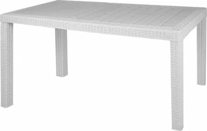 Стол пластиковый большой  Rattan 1532х789х701 мм утренний туман