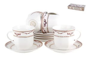 КОРАЛЛ Набор чайный 12 пр. Флорин NBJ12-G10