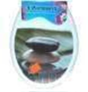 Крышка д/унитаза Libero Камни 1/10