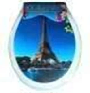 Крышка д/унитаза Libero Париж 1/10