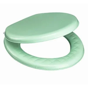 Крышка для унитаза мягкая Vanna Lux зеленая 1/17