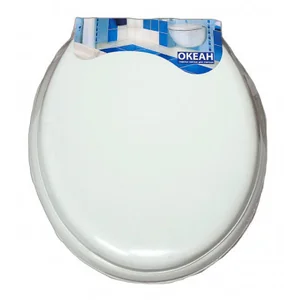 Крышка для унитаза мягкая Zalel белая 1/17