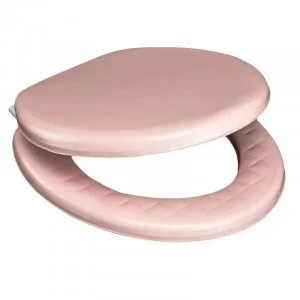 Крышка для унитаза мягкая Zalel розовая 1/17