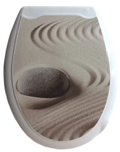Сиденье д/унитаза жесткое Океан Камень 1/10
