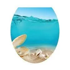 Сиденье д/унитаза жесткое Океан Лазурный берег 1/10