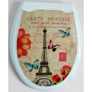 Сиденье д/унитаза жесткое Океан Париж 1/10