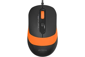 A4Tech Мышь Fstyler FM10 черный/оранжевый оптич 1147675