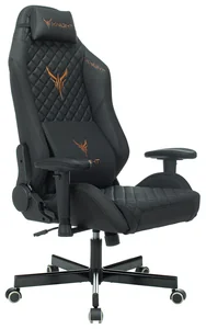 Бюрократ Кресло игровое VIKING KNIGHT Explore черный ромбик 1628885