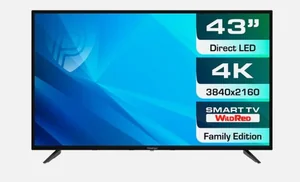 PRESTIGIO Телевизор PTV43SS06X_CIS_BK