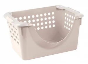 Корзинка универсальная 425х310х230 мм бежевый
