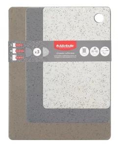 ATTRIBUTE Доска разделочная GRANITE COLLECTION 3шт гибкие