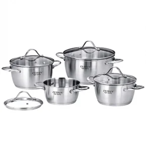 ZEIDAN Набор кастрюль 8пр. Z-50808