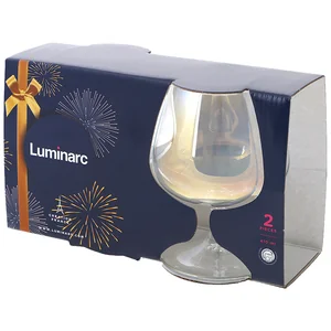 LUMINARC Набор бокалов для коньяка Celeste Golden Chameleon Золотистый Хамелеон - 2 шт x 410 мл. P1639