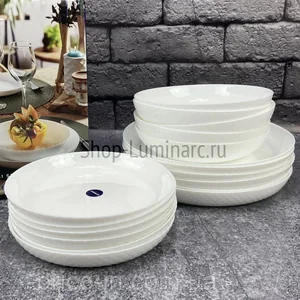 LUMINARC Столовый набор Preshest Прэшэст, 18 предметов. Q9415