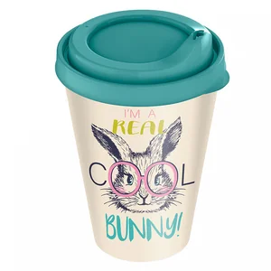 DELTA Стакан 420 мл с крышкой с декором (микс 1) 221143090/00