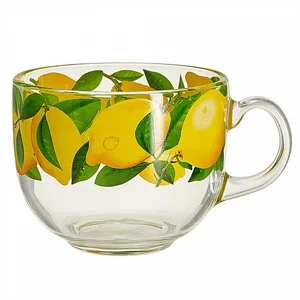 ДЕКОСТЕК Кружка 480 мл (Лимоны) 2027-Д