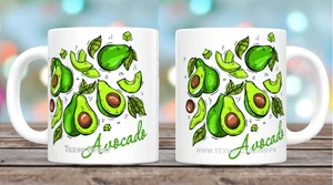 DELTA Кружка фарфор 350 мл Авокадо с2023-09