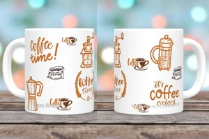 DELTA Кружка фарфор 350 мл Кофе с2022-07