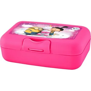 Ланч-бокс Lalababy Миньоны 0,7 л клубничный