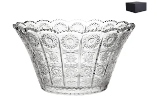 КОРАЛЛ Конфетница Хрустальное солнце d202мм. 7203BLB