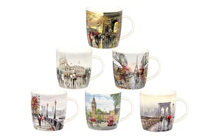 КОРАЛЛ Кружка 350мл. Путешествия MTR6