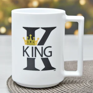 КОРАЛЛ Кружка 380мл. KING&MR RIGHT V0366/6