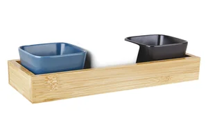 КОРАЛЛ Набор блюд 1/3 на подставке Party joy 25х9.5х5.3см 5319