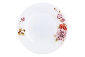 КОРАЛЛ Тарелка обеденная 23см. Пион HP90-Decal No.60