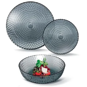 LUMINARC Столовый набор Idylle Grafit Идиллия Графит, 18 предметов. O0207