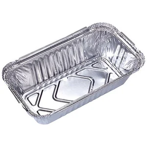 Mallony Форма для выпечки, LAMINA, размер: 20,2*11,3*5 см, из алюм фольги, прямоугольная, одноразовая 006047-SK