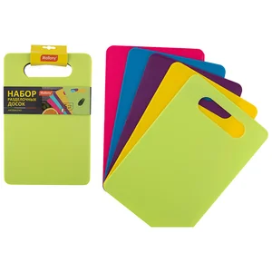 MALLONY Набор разделочных досок ARCOBALENO, р-р 19*29 см (5 шт в наборе) 985242-SK