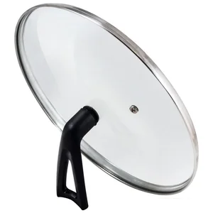 MALLONY Крышка G-type (закал стекло) с бакелитовой ручкой, 28 см, VETRO-SPECIAL, 987035-SK