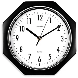 ENERGY Часы настенные кварцевые модель ЕС-06 восьмиугольные, 009306-SK