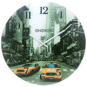 ENERGY Часы настенные кварцевые модель ЕС-137 круглые, 009519-SK