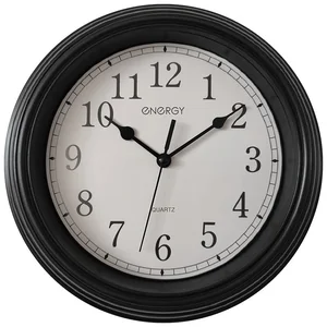 ENERGY Часы настенные кварцевые модель ЕС-141 черные, 102264-SK