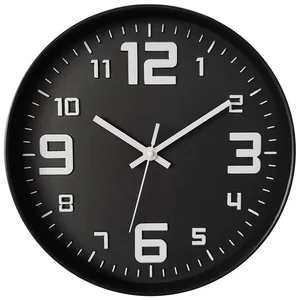 ENERGY Часы настенные кварцевые модель ЕС-150 черные, 102251-SK