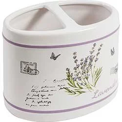 Mallony Держатель для зубных щеток Лаванда TBH-LAV, керамика 004395-SK