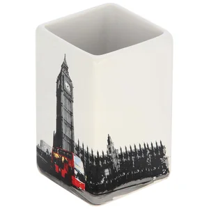 Mallony Стакан для ванной комнаты Лондон TU-L, керамика 002902-SK