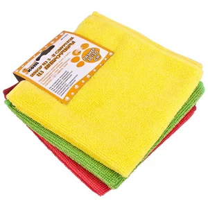 Mallony Набор салфеток из микрофибры 3шт MFS-02/3, размер: 30х30см, 310239-SK