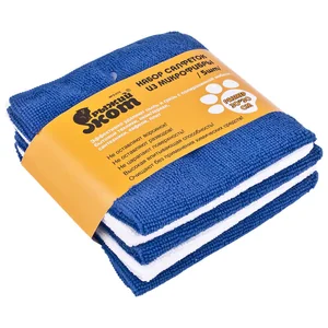 Mallony Набор салфеток из микрофибры 5шт MFS-01/5, размер: 30х30см, 310238-SK