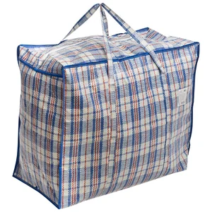 Mallony Сумка на молнии Клетка, 60*50*30 см, полипропилен, 008579-SK