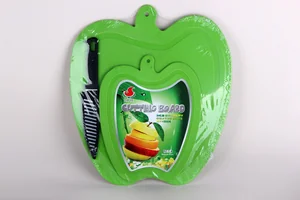 Коралл Набор досок+ нож 30х27/22х18см зелен 5356