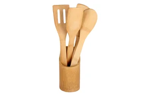 Коралл Принадлежности кухонные 5 пр.бамбук 4611