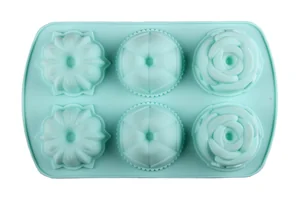 Коралл Форма силиконовая для выпечки 27.5х17 см 5245