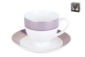 КОРАЛЛ Пара чайная Golden lace NBHHCS04